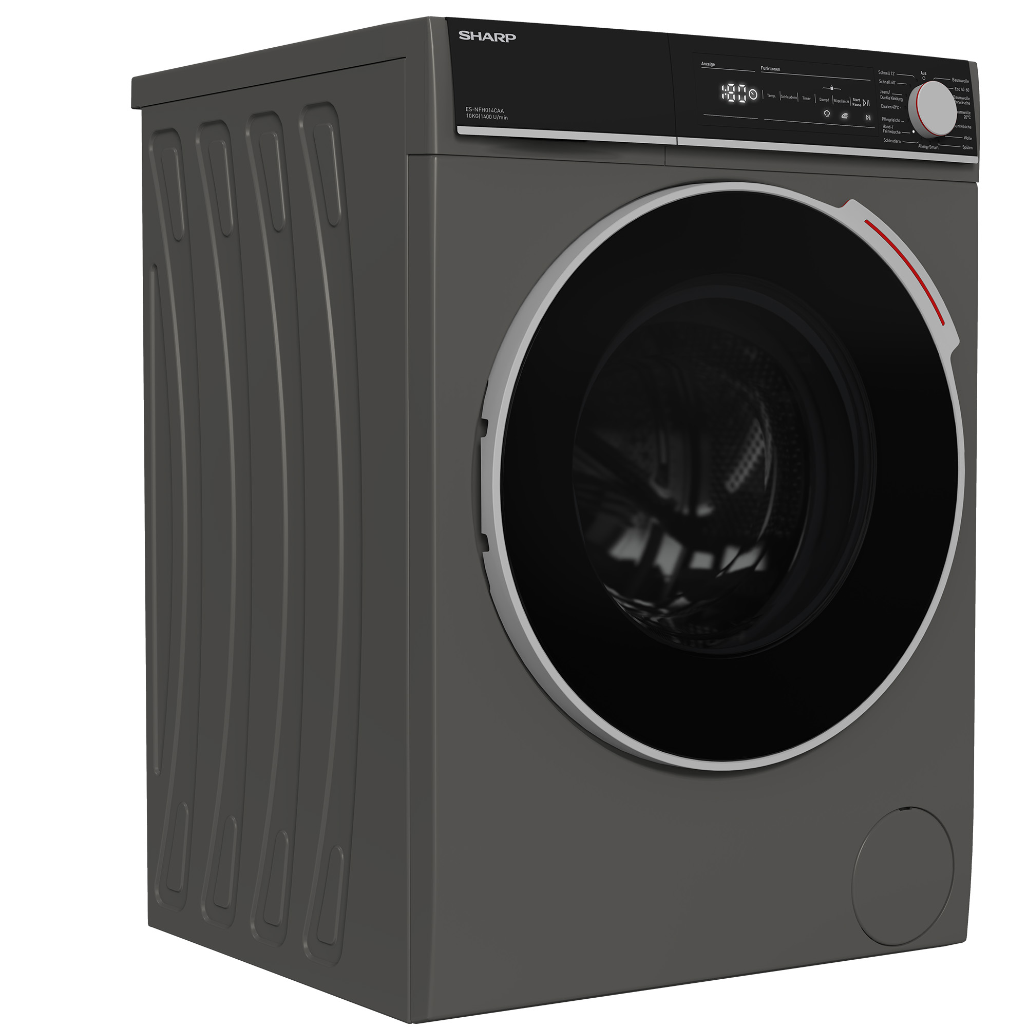 SHARP ES-NFH014CAA-DE Waschmaschine kg, A) (10