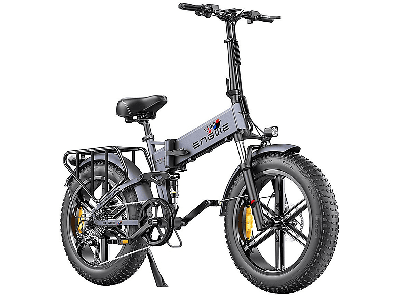 ENGWE ENGINE Pro Kompakt-/Faltrad (Laufradgröße: 20 Zoll, Unisex-Rad, 768Wh, Grey) | Unisex E-Bikes