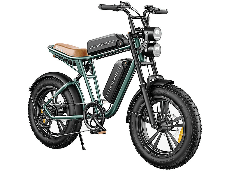 ENGWE M20 Dual battery Mountainbike Green) (Laufradgröße: 1248Wh, 20 Zoll, Unisex-Rad