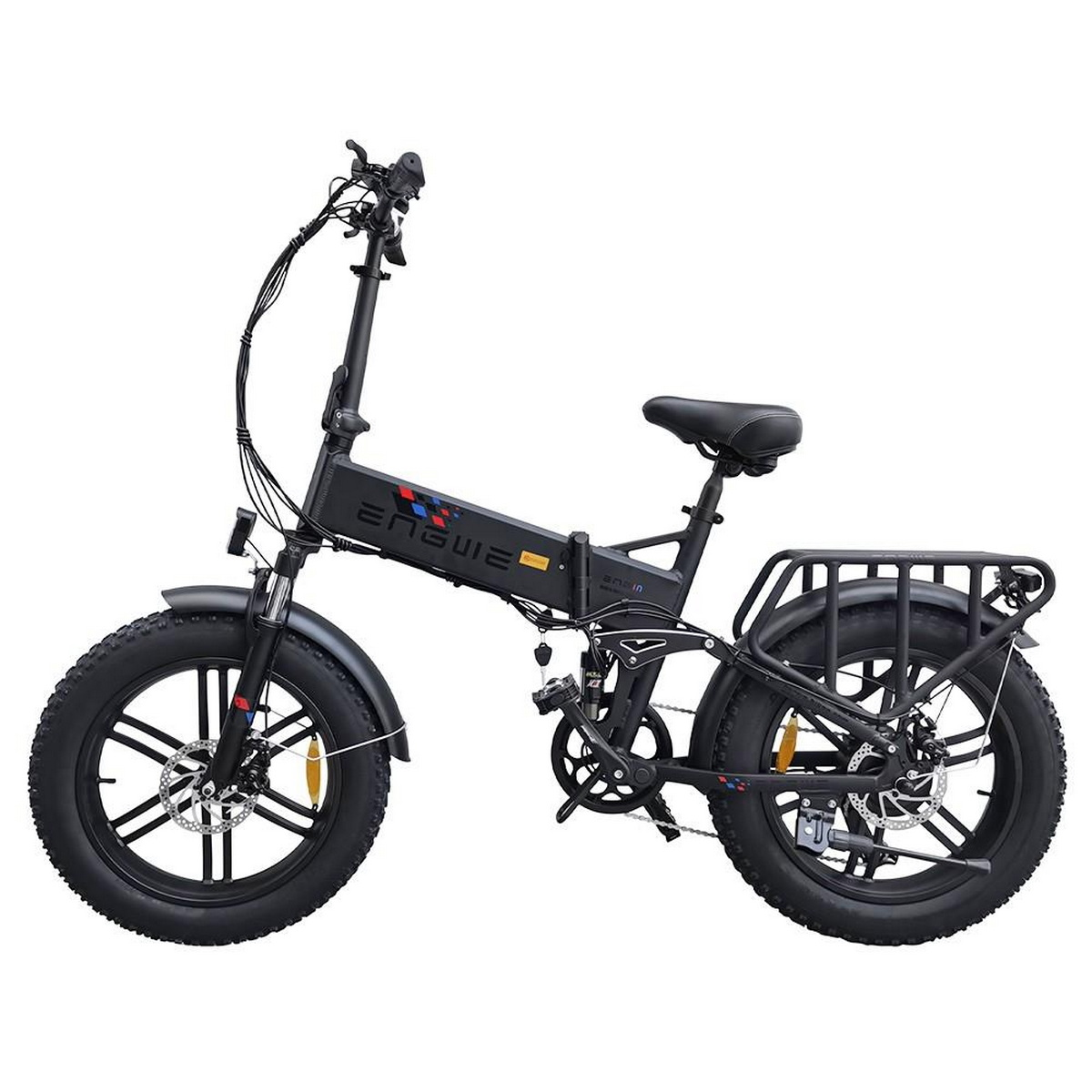 Unisex-Rad, 20 X Zoll, (Laufradgröße: ENGWE 624Wh, Kompakt-/Faltrad Engine Black)