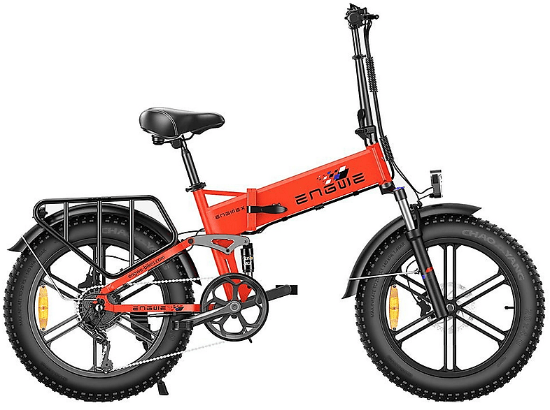 ENGWE Engine X Kompakt-/Faltrad 624Wh, Unisex-Rad, Zoll, Red) 20 (Laufradgröße