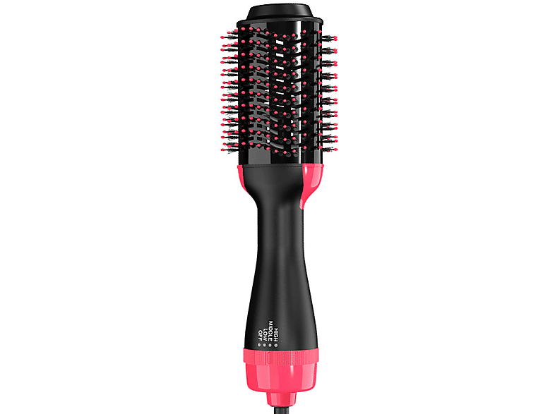 SCHEIFFY Multifunktionaler Haartrockner Styling Warmluftbürste Heißluftkamm Heißluftkamm Lockenstabfunktion