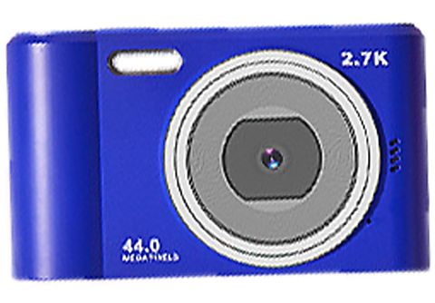Cámara digital  - Cámara Azul HD Cámara Digital Portátil Viaje Diario 8x Zoom Smart Camera SYNTEK, 1 megapixel, azul