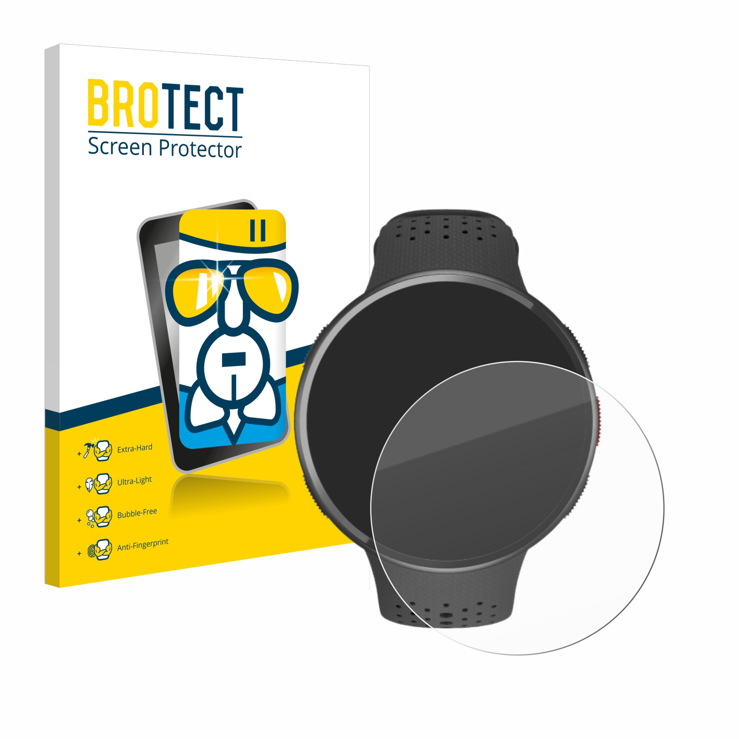 BROTECT Airglass Schutzfolie(für Pacer Pro) Polar klare