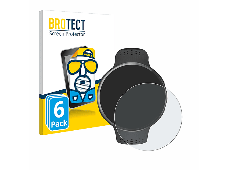 6x Pro) Polar matte BROTECT Schutzfolie(für Pacer