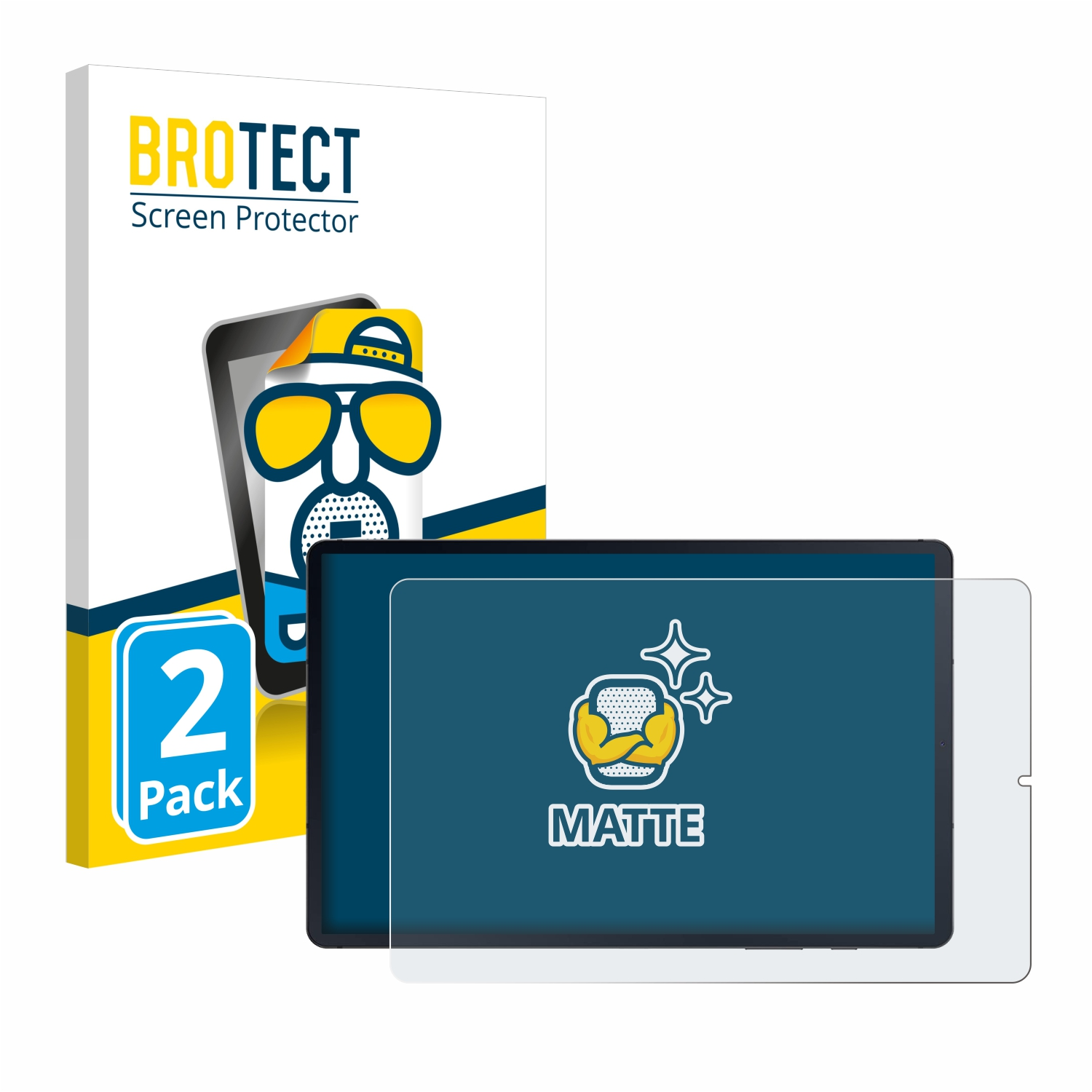 BROTECT 2x Galaxy Schutzfolie(für Tab WiFi Samsung matte 2022) S6 Lite