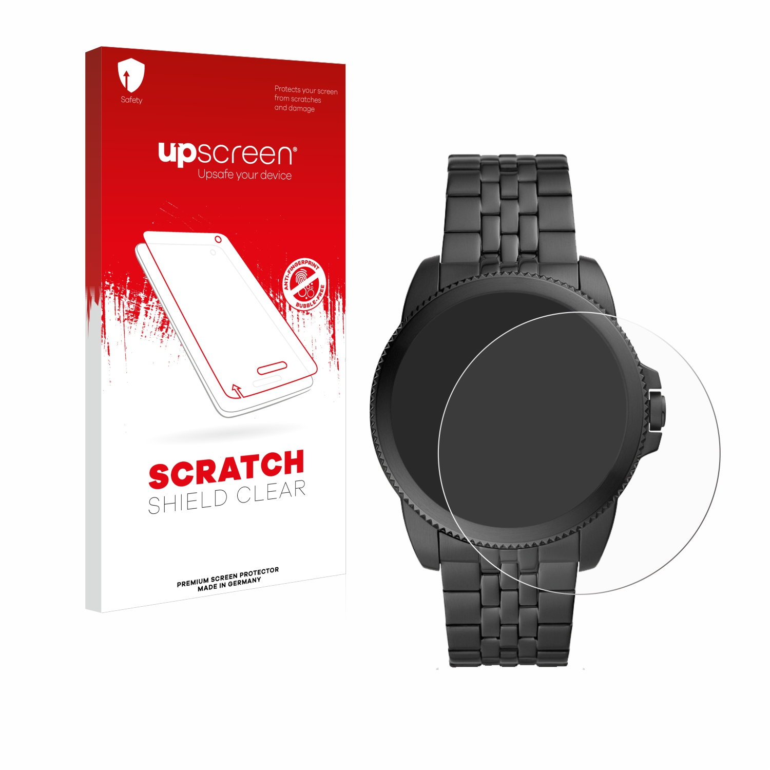 UPSCREEN Schutzfolie(für Fossil klare Gen 5E) Kratzschutz