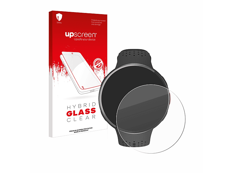 UPSCREEN klare Schutzfolie(für Polar Pacer Pro) | Smartwatch Schutzfolien & Gläser