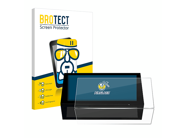 BROTECT Airglass klare Schutzfolie(für Peugeot System 308 Infotainment 10\