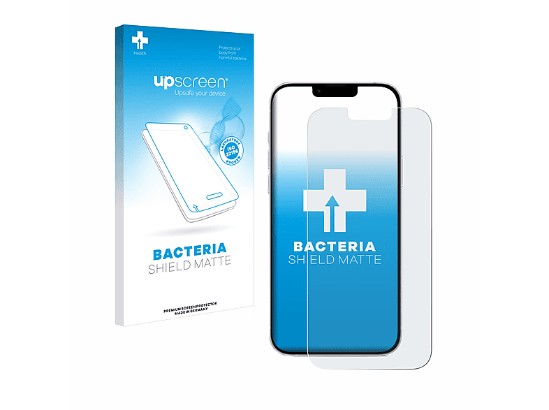 UPSCREEN antibakteriell entspiegelt matte Schutzfolie(für Apple iPhone 14 Plus)