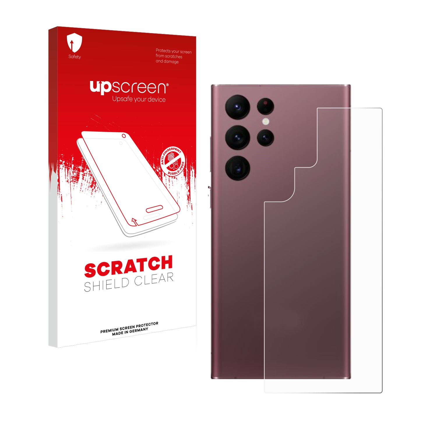 Ultra S22 Samsung Schutzfolie(für 5G) UPSCREEN klare Galaxy Kratzschutz