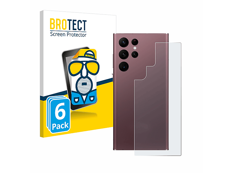 BROTECT 6x matte Schutzfolie(für Samsung Ultra 5G) Galaxy S22