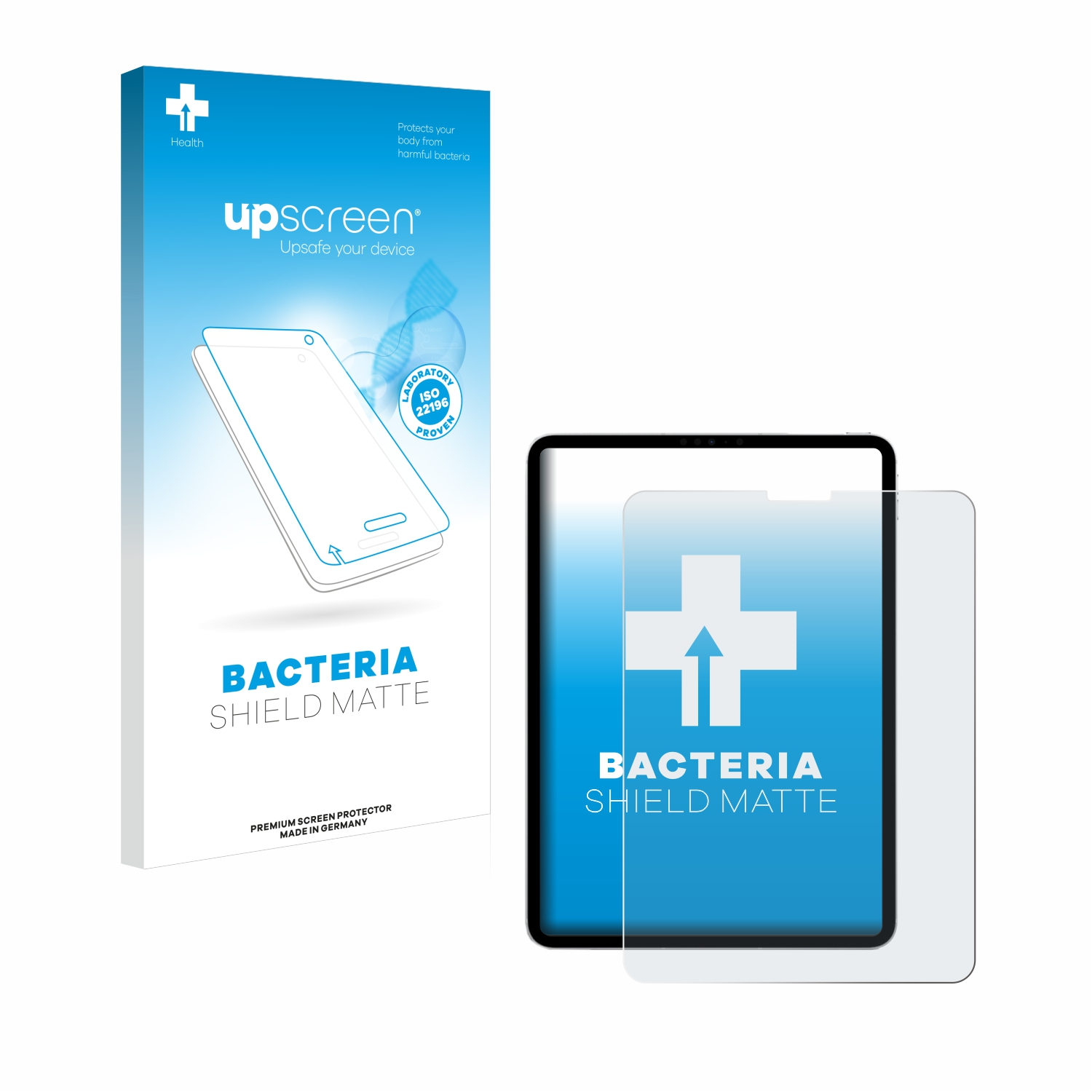 UPSCREEN antibakteriell entspiegelt matte (4. iPad 2022 Schutzfolie(für 11\
