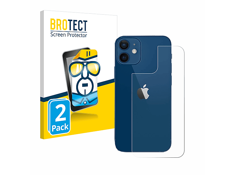BROTECT 2x Schutzfolie(für 12) klare iPhone Apple