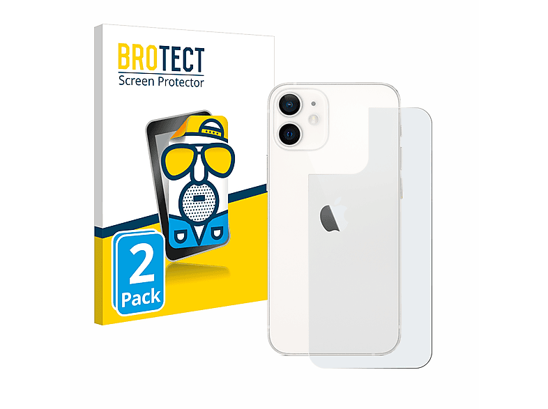 BROTECT 2x matte Schutzfolie(für mini) Apple iPhone 12