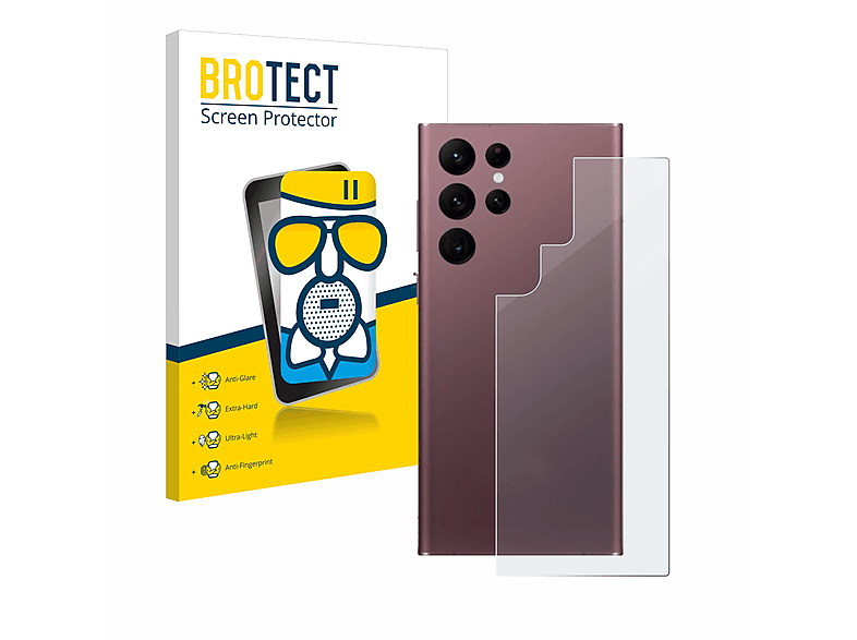 BROTECT Airglass matte Schutzfolie(für Samsung Galaxy S22 Ultra 5G)