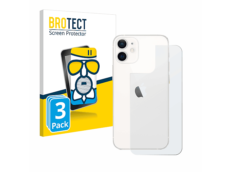 BROTECT 3x iPhone Airglass Schutzfolie(für mini) matte Apple 12