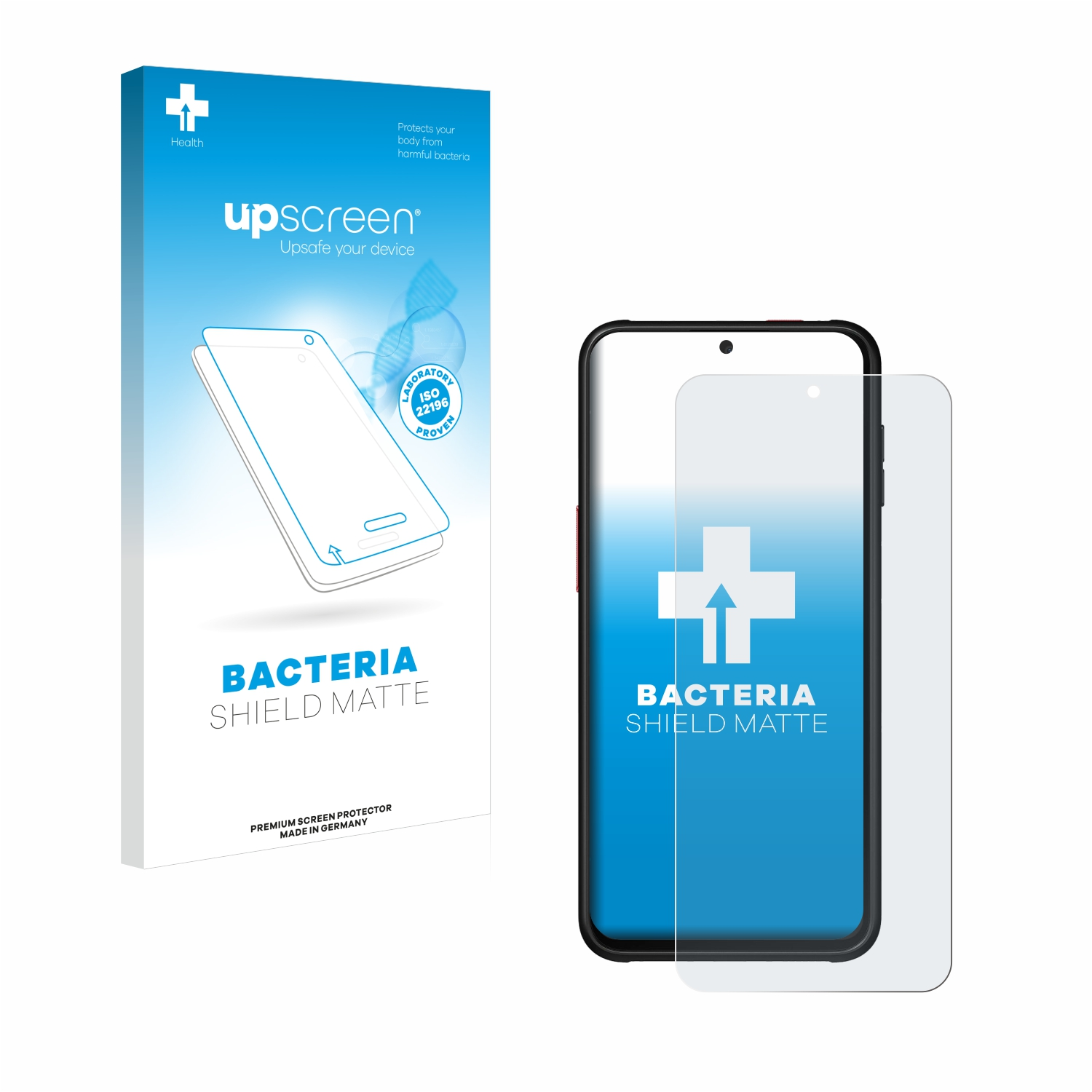 antibakteriell entspiegelt UPSCREEN 6 matte Galaxy Samsung Pro) Schutzfolie(für Xcover