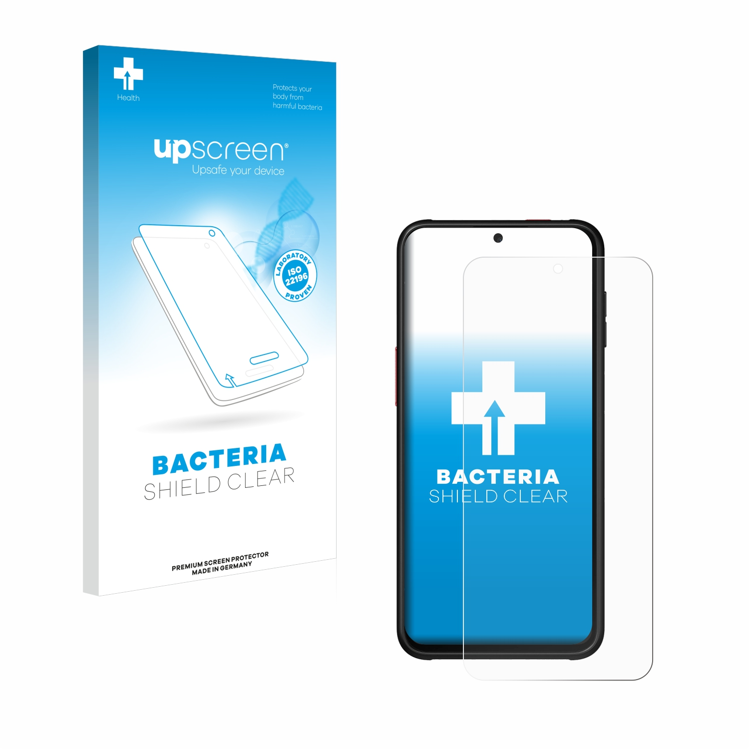 UPSCREEN antibakteriell klare Samsung 6 Schutzfolie(für Xcover Galaxy Pro)