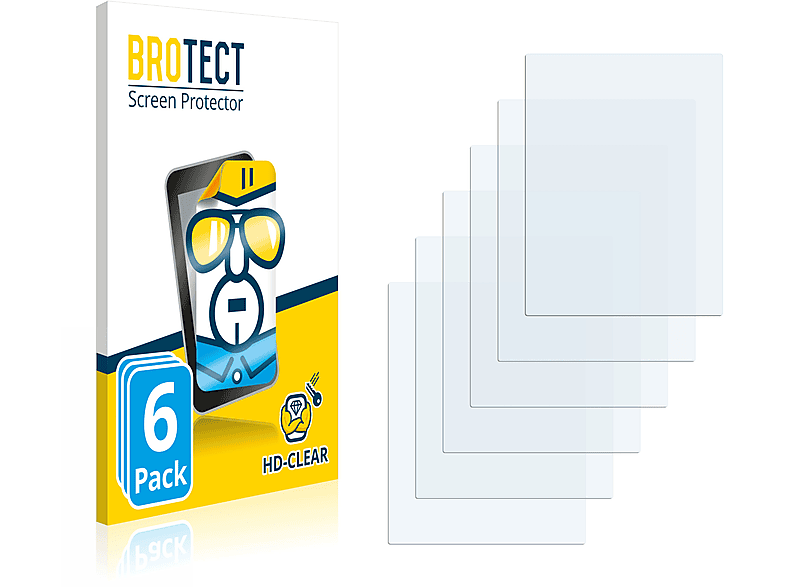 klare R7) Motorola BROTECT Schutzfolie(für 6x