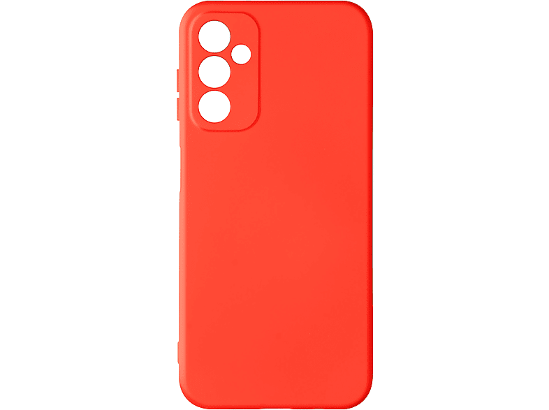 AVIZAR Soft Touch Backcover, A14, Series, Rot Galaxy Samsung