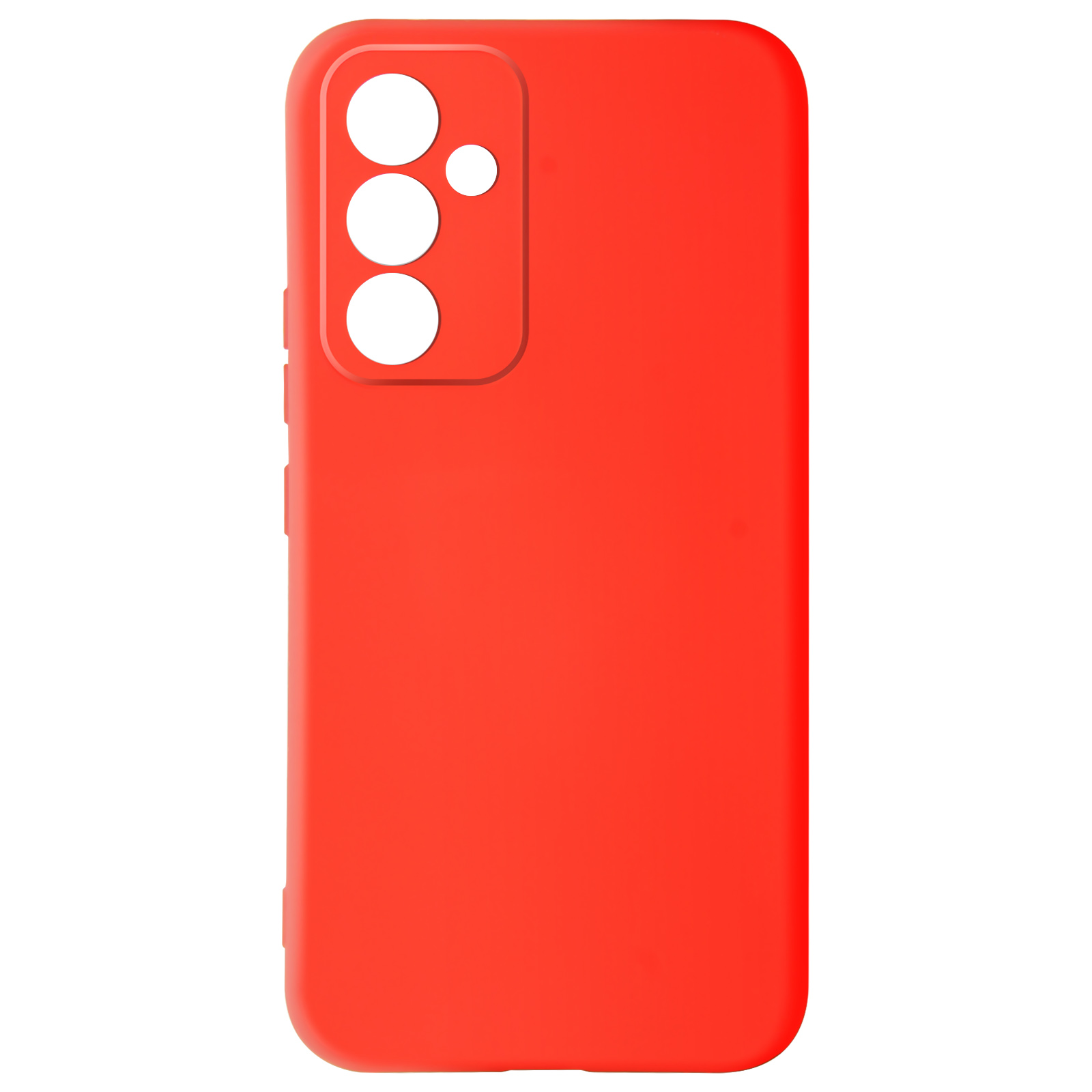 AVIZAR Soft Touch Galaxy Backcover, 5G, A34 Series, Rot Samsung