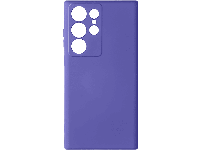 AVIZAR Galaxy Series, Violett Soft Samsung, S23 Touch Backcover, Ultra,
