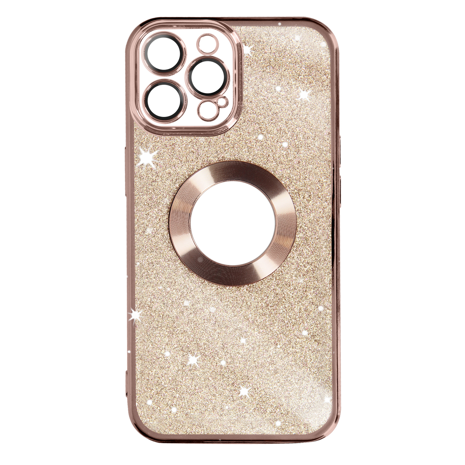 Series, Backcover, Spark 13 Pro Max, iPhone AVIZAR Apple, Protecam Rosegold