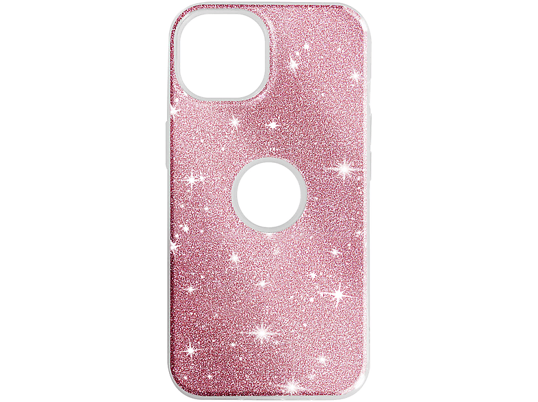 Series, Apple, Rosa AVIZAR 14, Backcover, Glitter iPhone