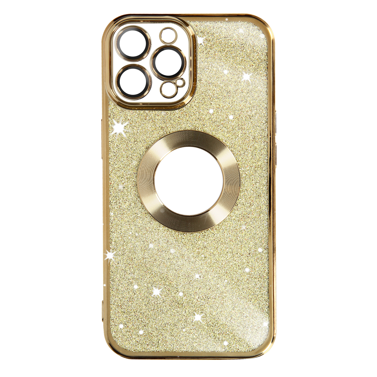 AVIZAR Protecam Spark Series, Apple, Max, Backcover, iPhone 13 Gold Pro