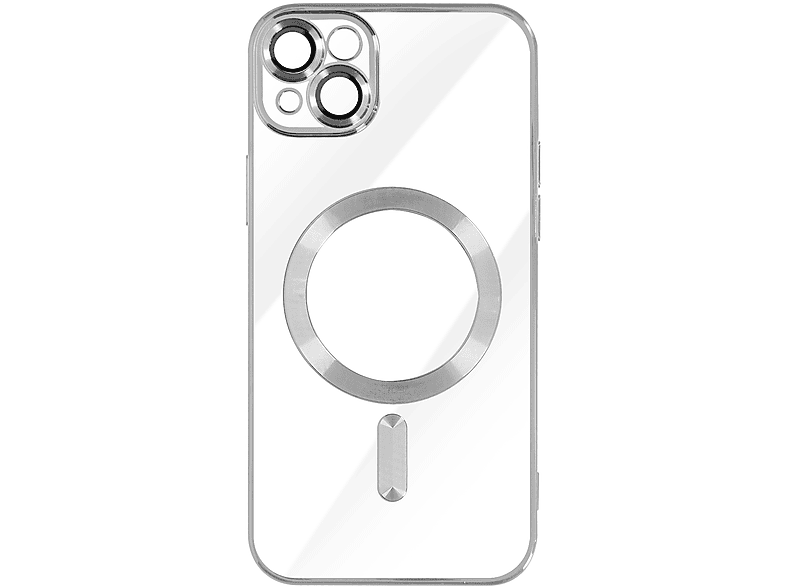 Silber Series, Apple, AVIZAR Handyhülle iPhone Backcover, 13, Chrom
