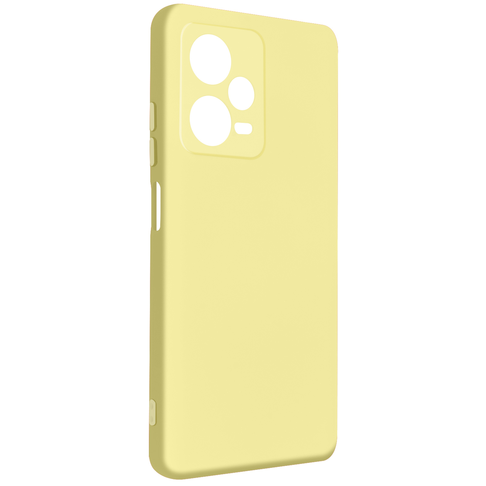 AVIZAR Soft Touch Series, Plus, Xiaomi, Note Gelb Pro Redmi 12 Backcover