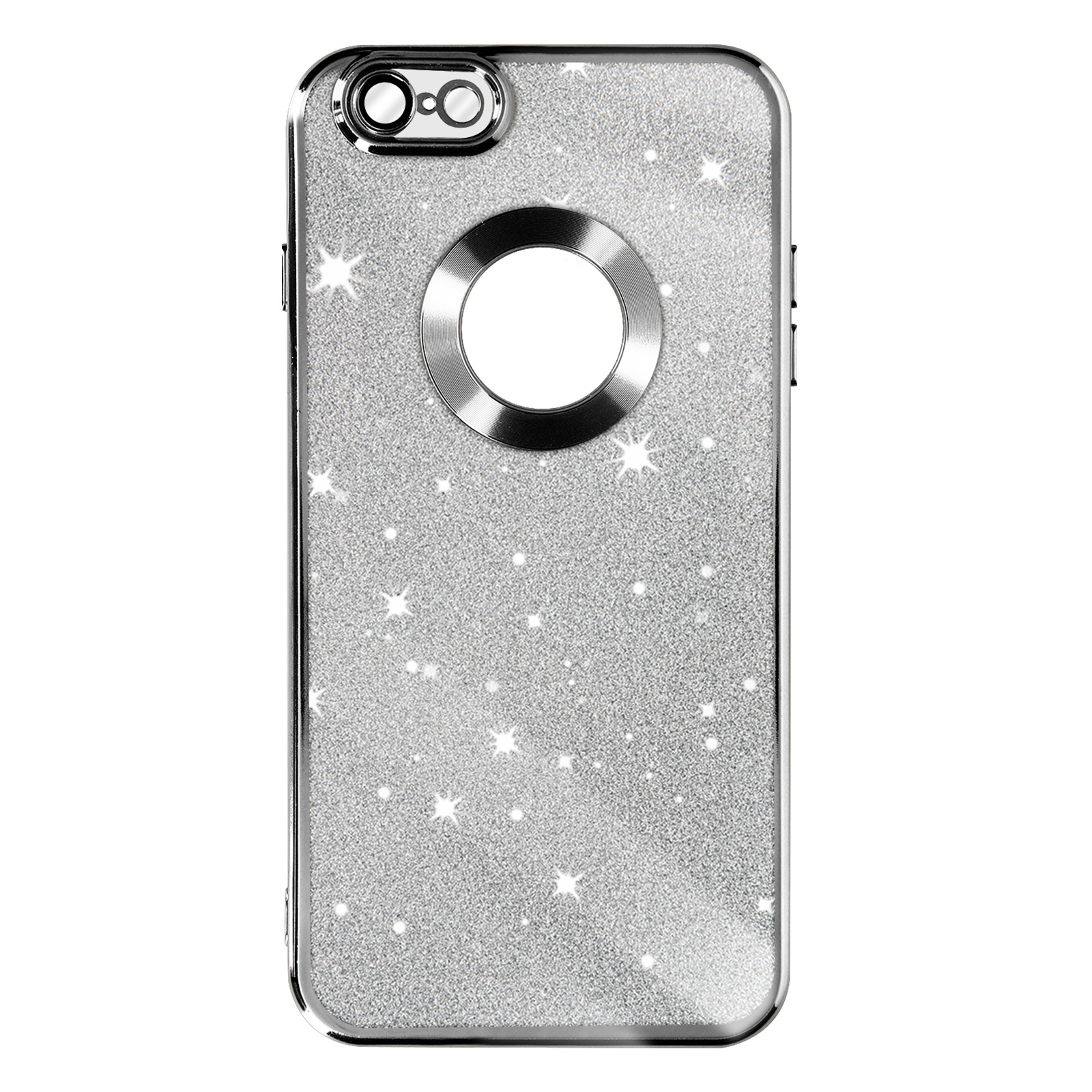 AVIZAR Protecam Spark Series, 6S Backcover, Silber Apple, iPhone Plus