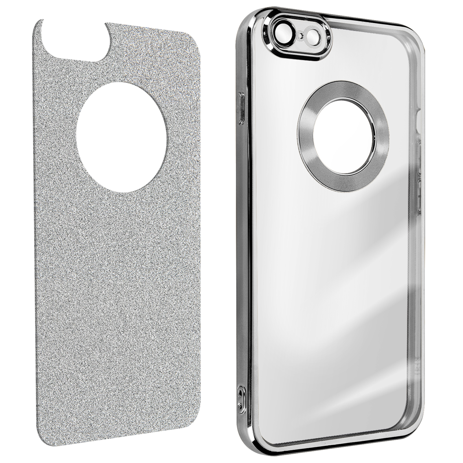 Series, AVIZAR 6S Apple, Backcover, Silber iPhone Spark Plus, Protecam