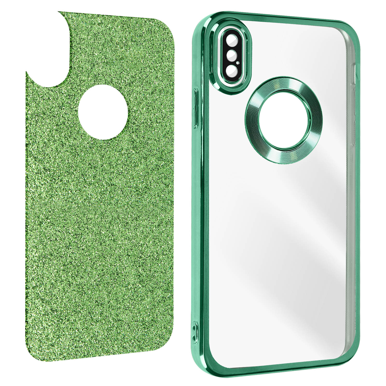 AVIZAR Protecam Spark Series, Backcover, Grün iPhone XS, Apple