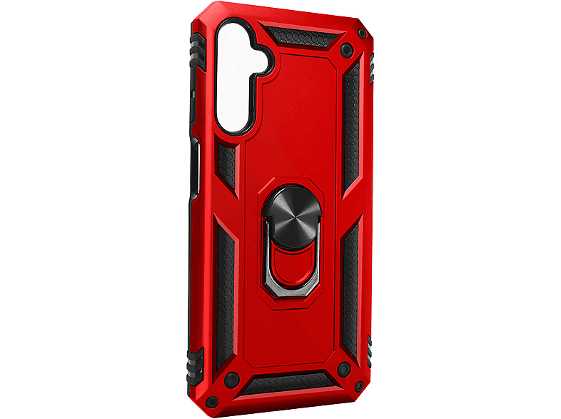 A25 Rot Series, Samsung, mit Handyhülle AVIZAR Backcover, Ring Stoßfeste Galaxy 5G,