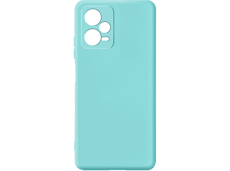 AVIZAR Soft Touch Series, 12 5G, Redmi Backcover, Note Türkisblau Xiaomi