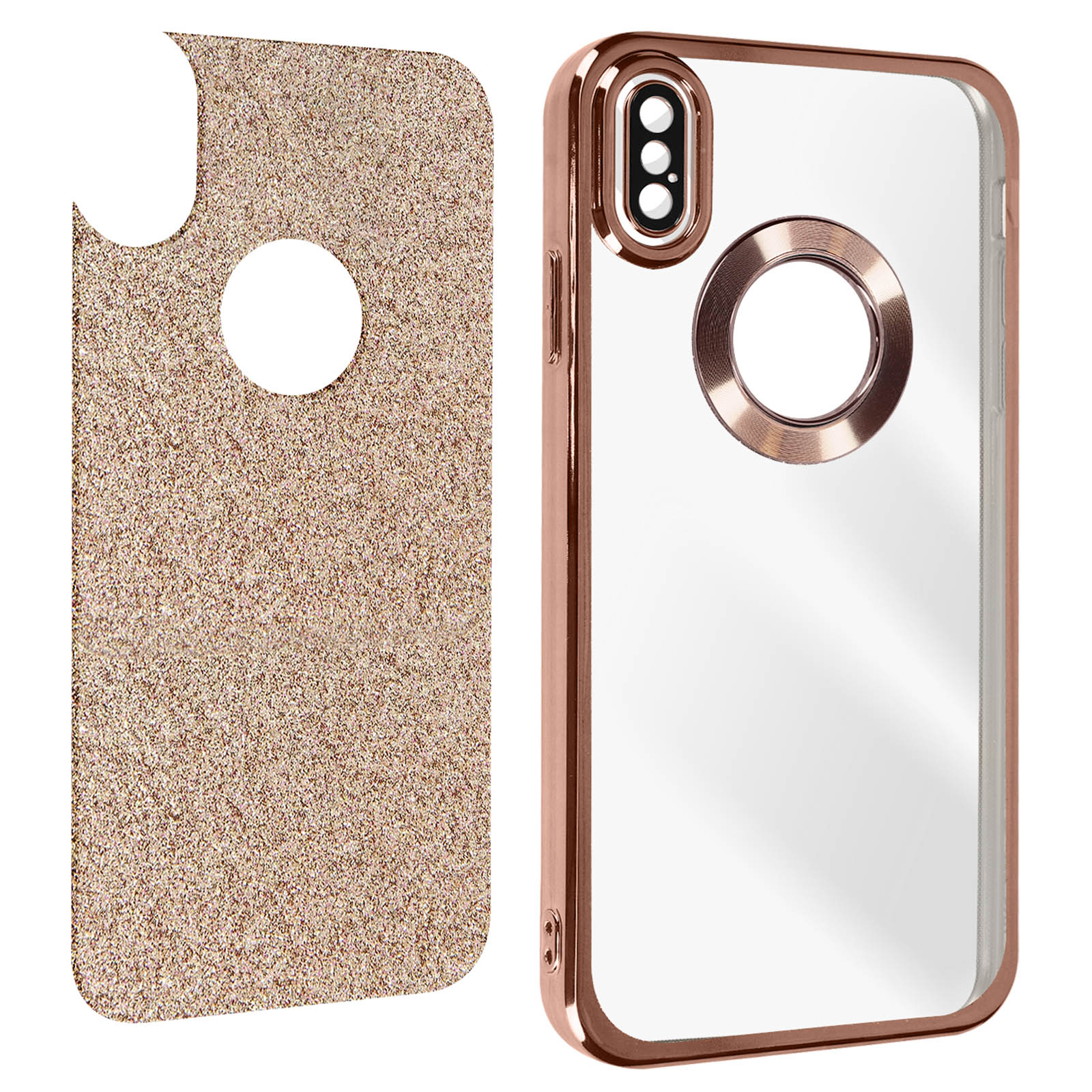 AVIZAR Protecam Spark Max, Rosegold XS Series, Apple, iPhone Backcover