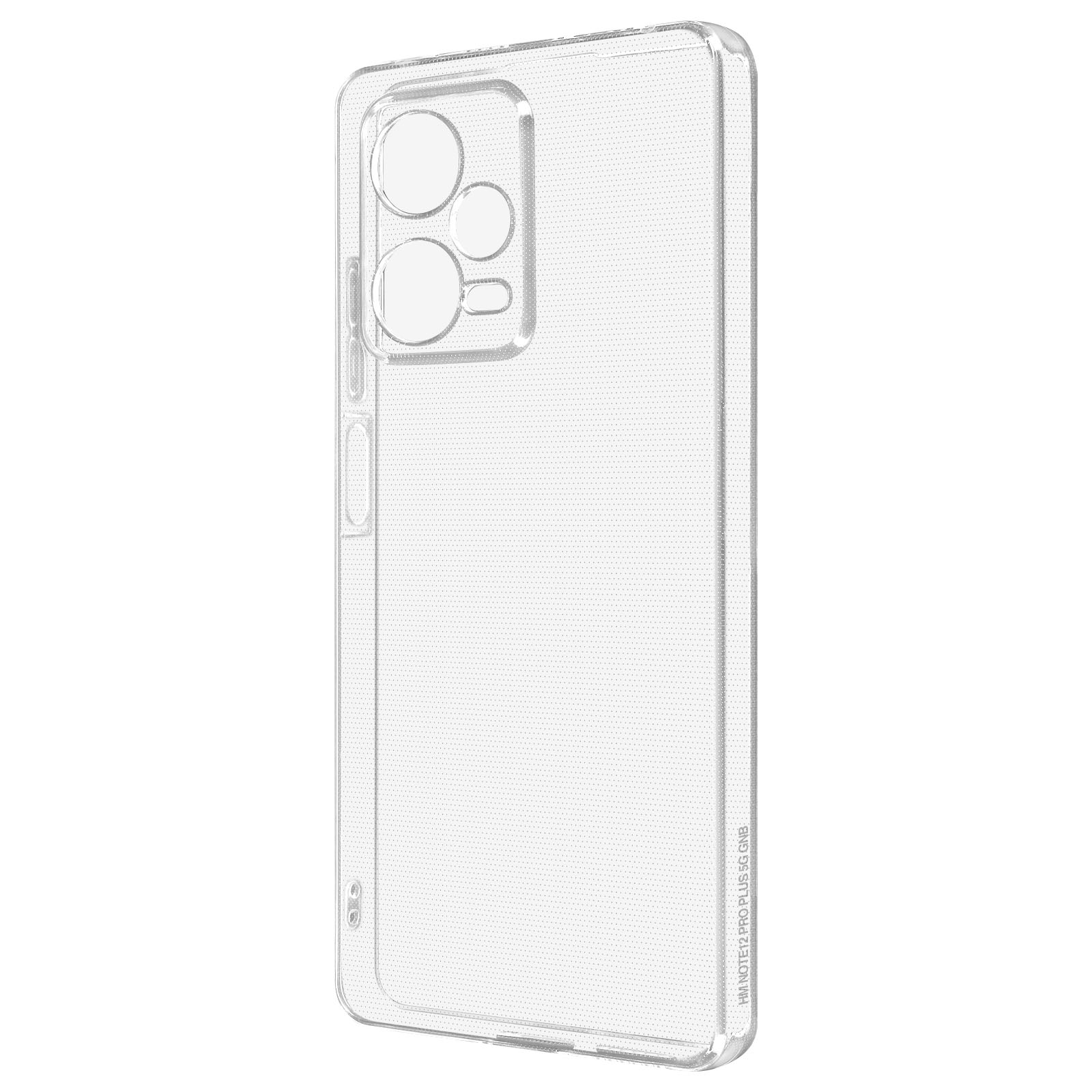 AVIZAR Gelhülle Series, Backcover, Redmi 12 Pro Note Plus, Transparent Xiaomi
