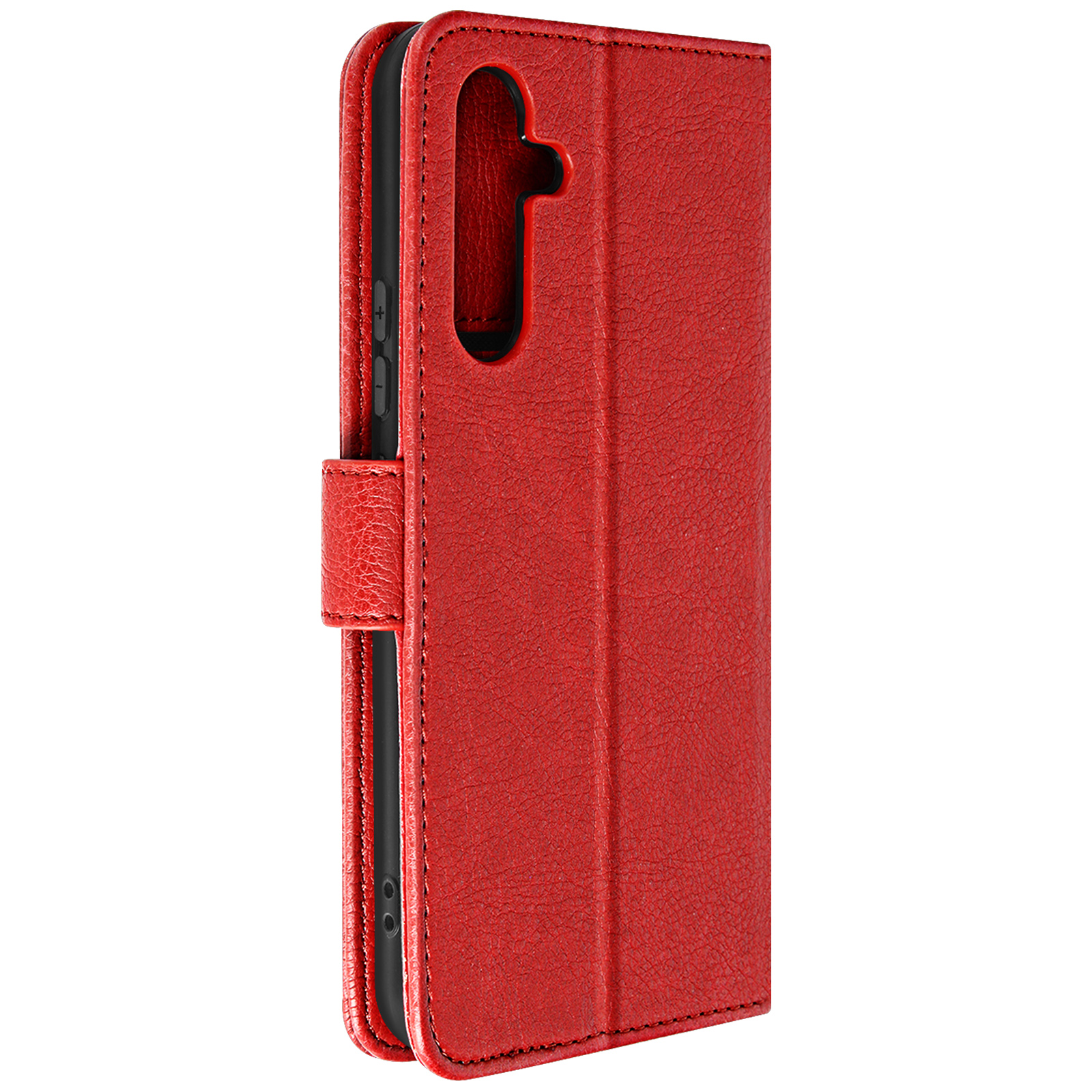 Samsung, 5G, Rot Galaxy AVIZAR Series, A54 Bookcover, Chesterfield