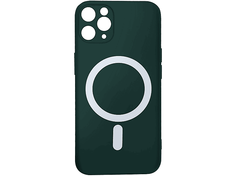 AVIZAR MagSafe Soft Touch Handyhülle Series, Backcover, Apple, iPhone 11 Pro, Dunkelgrün