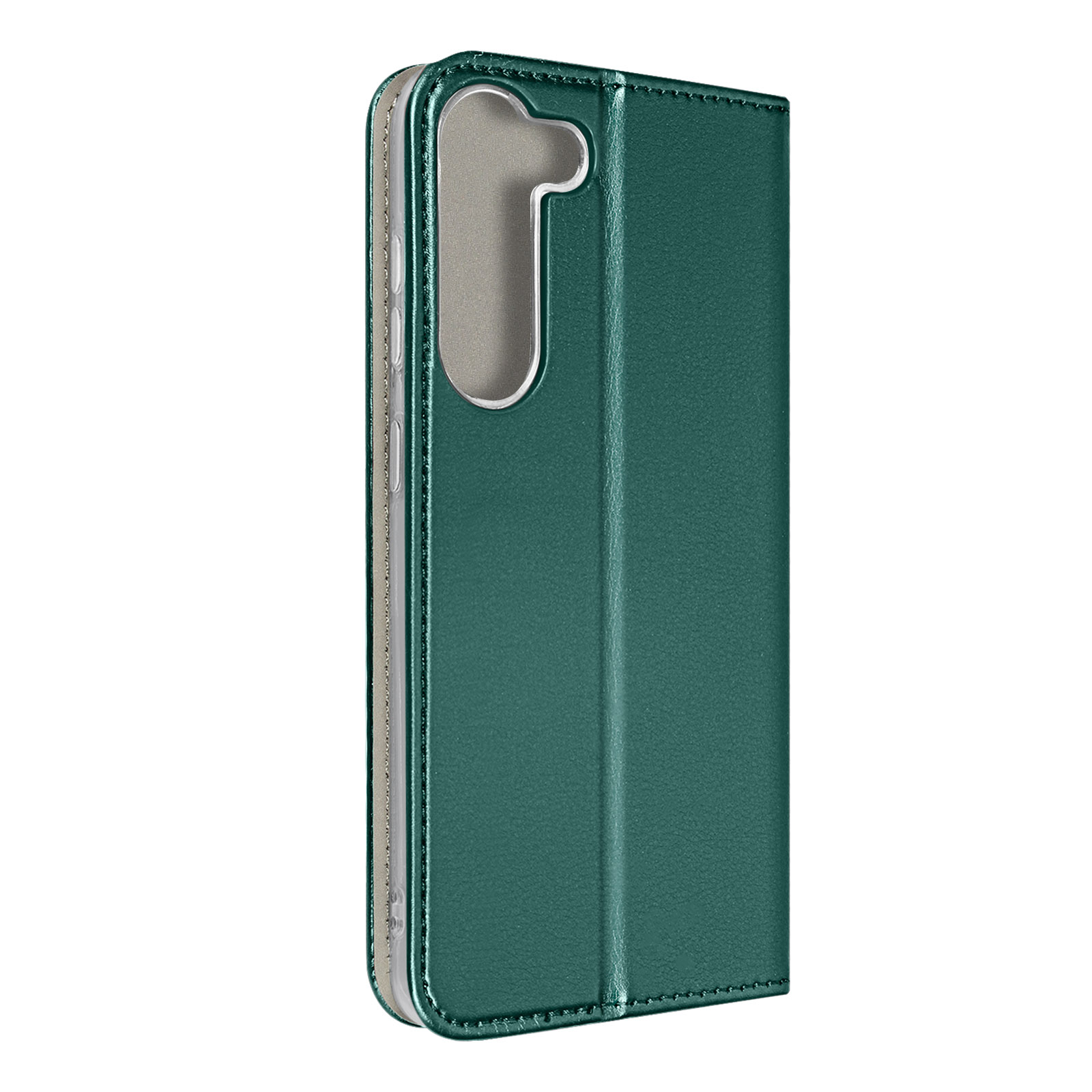 Dunkelgrün Smart Plus, Cover Samsung, Galaxy S23 Wallet Bookcover, Magneto AVIZAR Series,