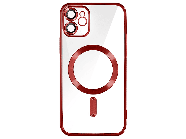 Cover Portafoglio In Pelle Sintetica Rossa Per IPhone 11 – Con Supporto E Slot Per Carte, Antiurto, Chiusura Magnetica
