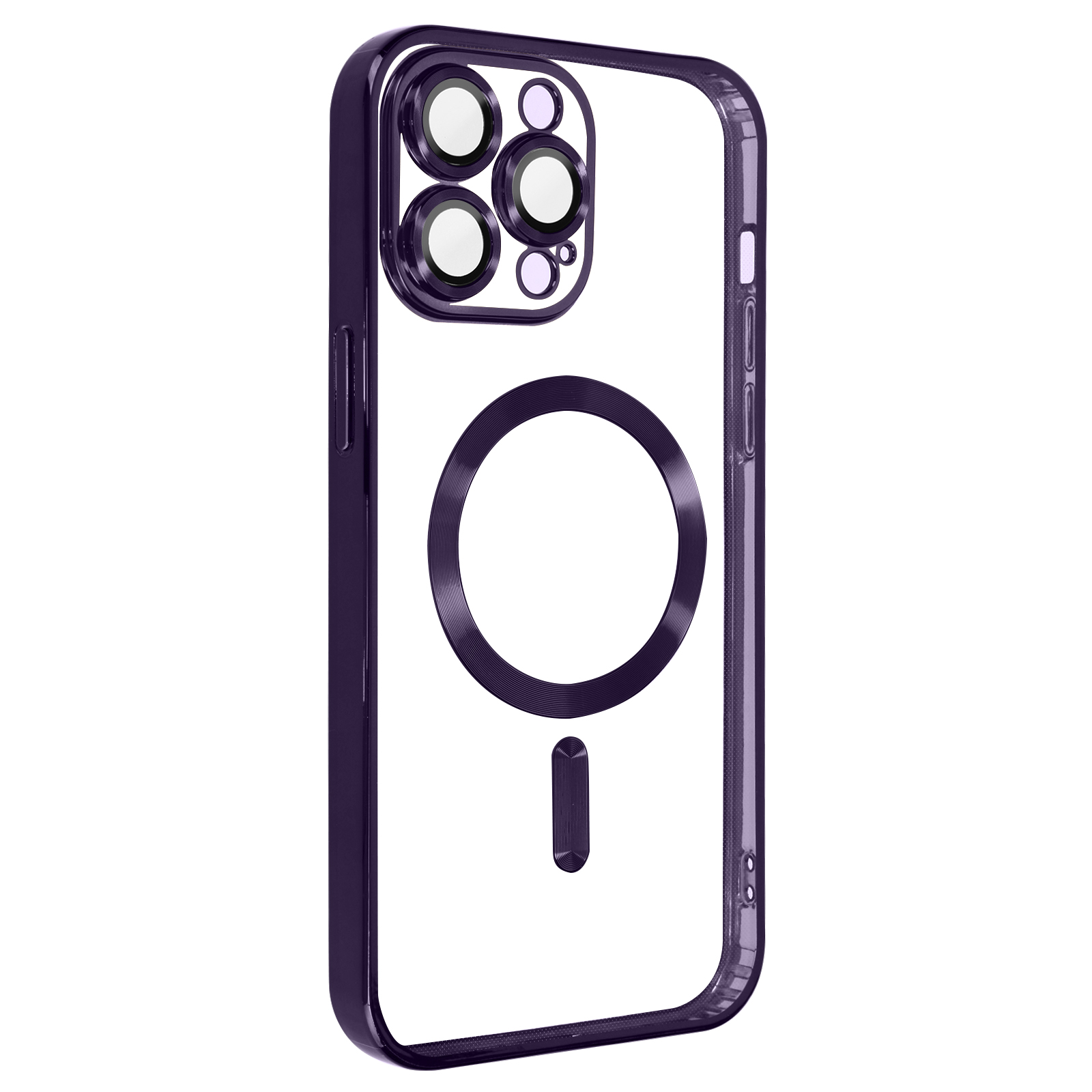 AVIZAR Chrom Handyhülle 13 iPhone Series, Backcover, Violett Pro Apple, Max