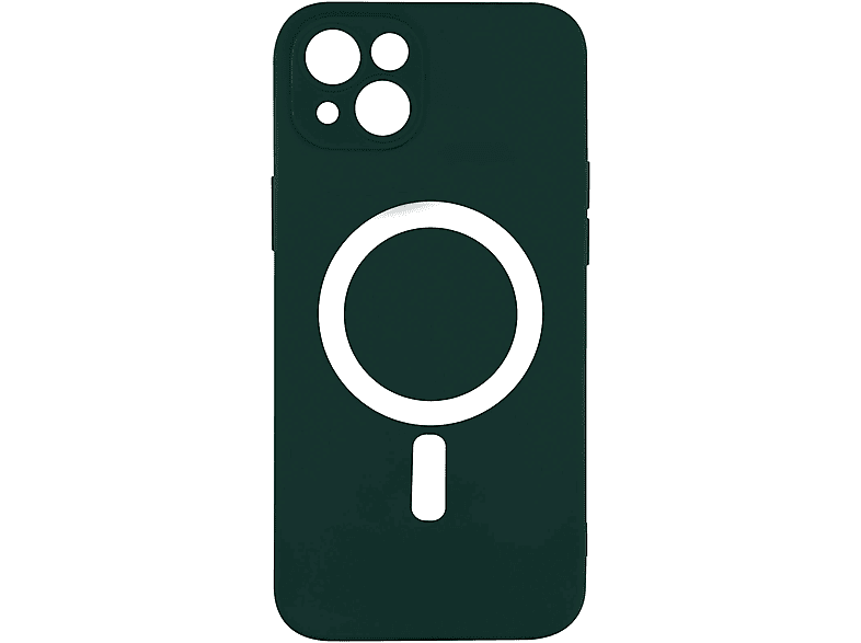 AVIZAR MagSafe Soft Touch Handyhülle Series, Backcover, Apple, iPhone 14, Dunkelgrün