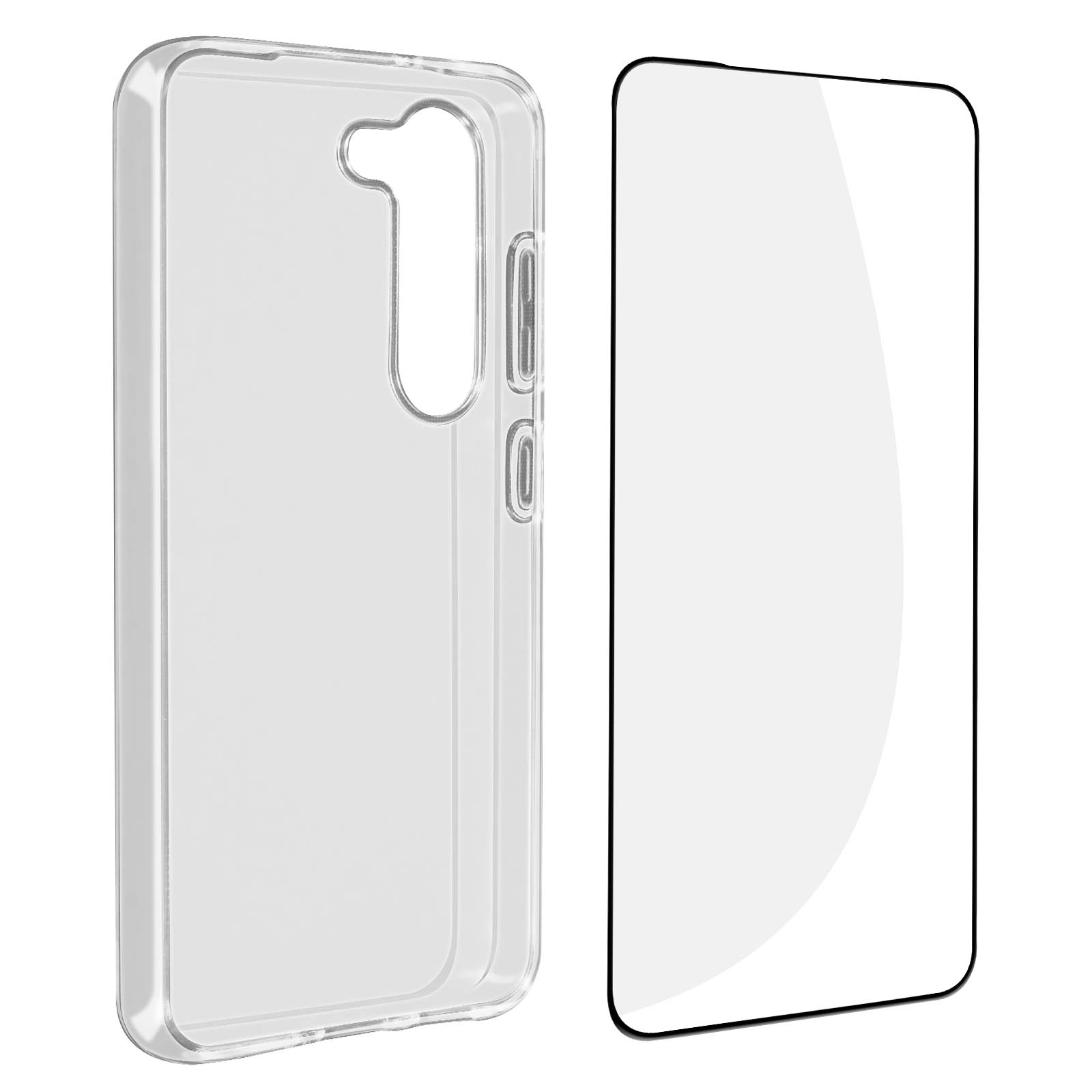 BIGBEN Schutz-Set Samsung, Galaxy Transparent S23 Plus, Backcover, Series,