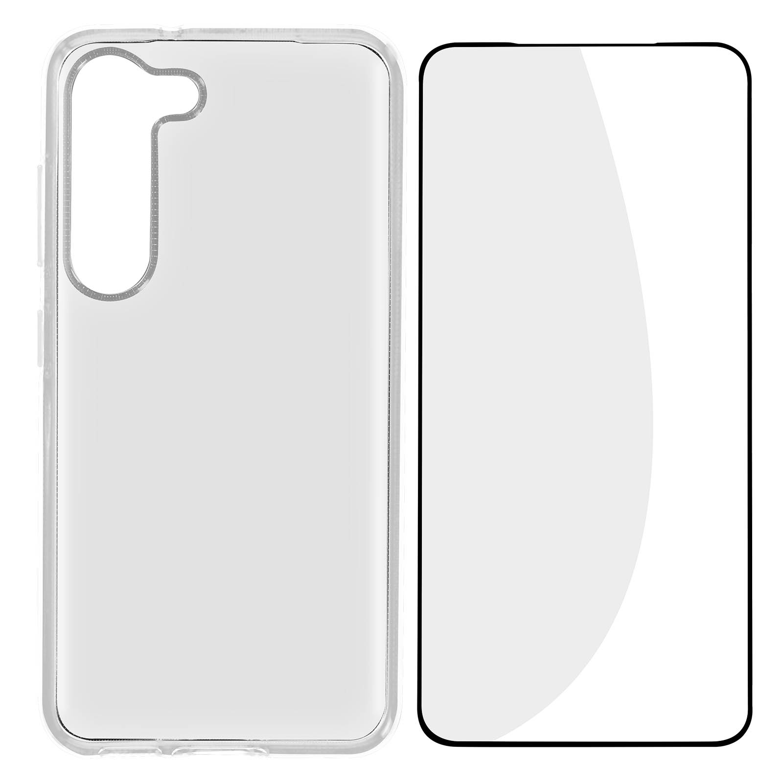 BIGBEN Schutz-Set Samsung, Galaxy Transparent S23 Plus, Backcover, Series,