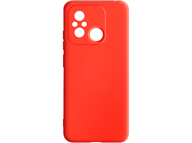 Backcover, Xiaomi, AVIZAR Redmi Rot Touch Series, 12C, Soft