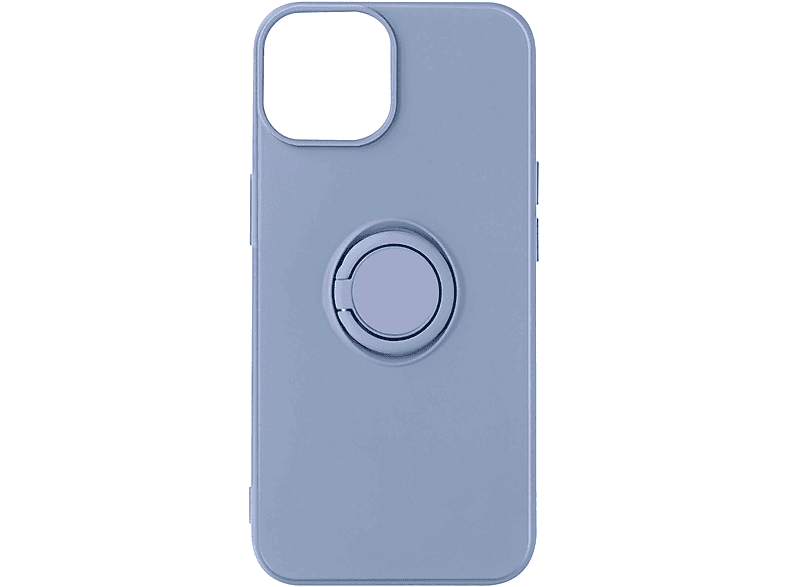 AVIZAR Soft Touch Handyhülle mit Ring-Halterung Series, Backcover, Apple, iPhone 14, Lila