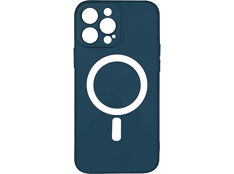 Apple, Blaugrün MagSafe Handyhülle Pro, Touch iPhone Series, AVIZAR Backcover, Soft 14